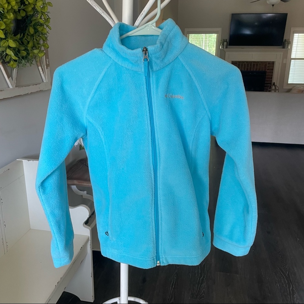 Girls Columbia fleece jacket